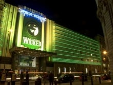 Wicked at The Apollo Victoria Theatre